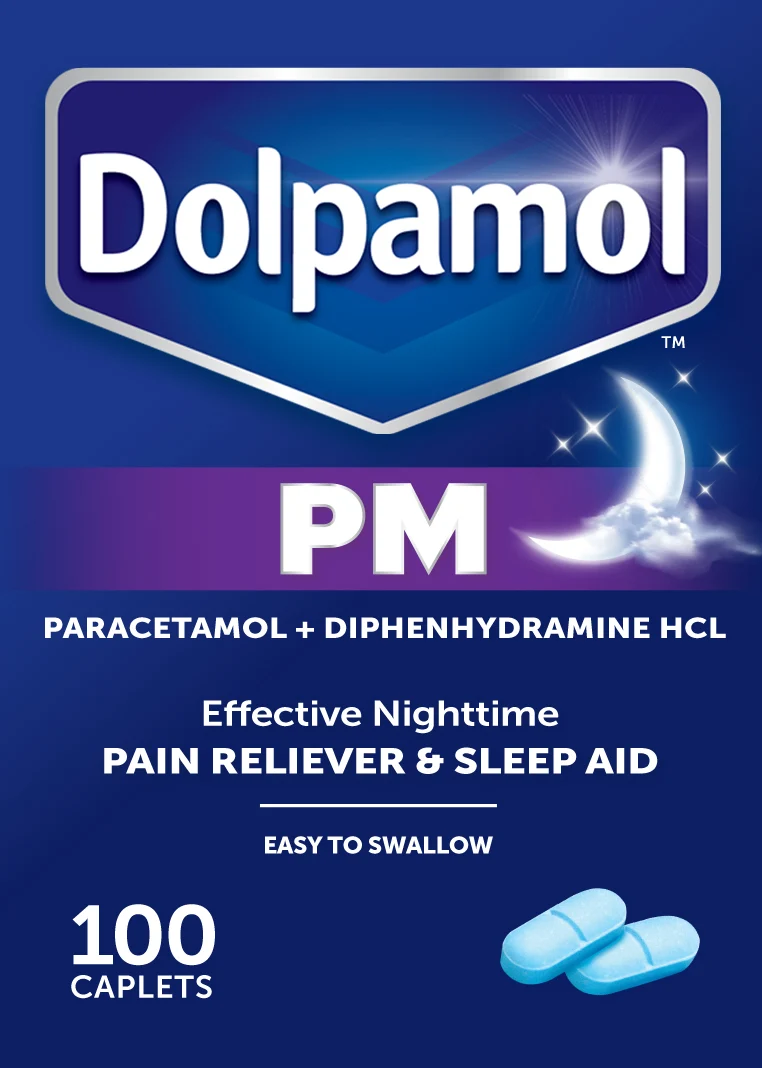 Dolpamol PM 100-caplet pack