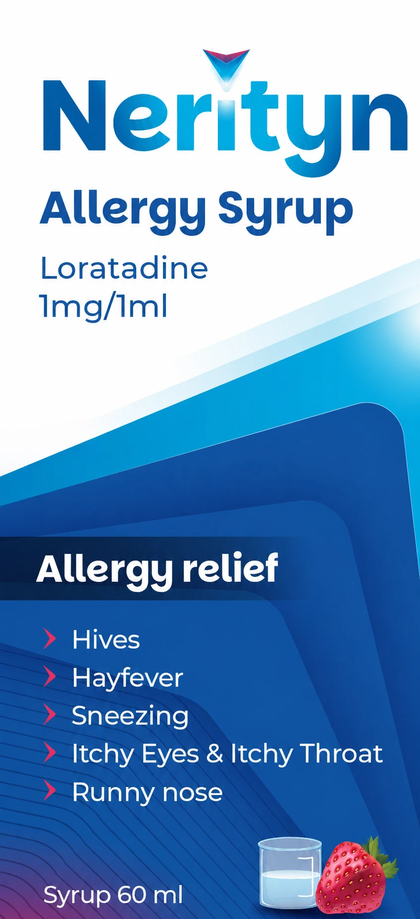 Nerityn Oral Syrup 60ml bottle