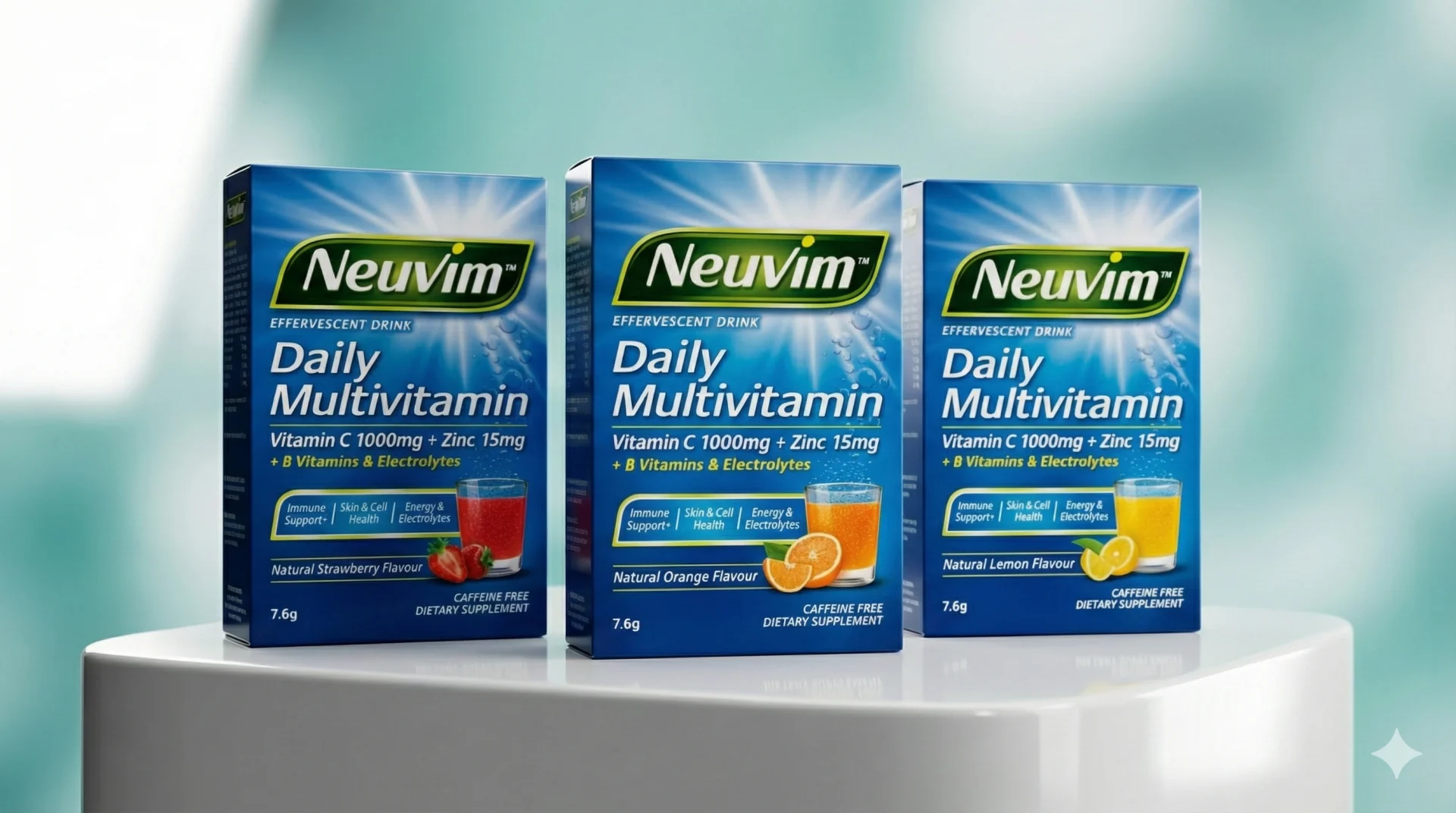 Neuvim vitamins, minerals and supplements range