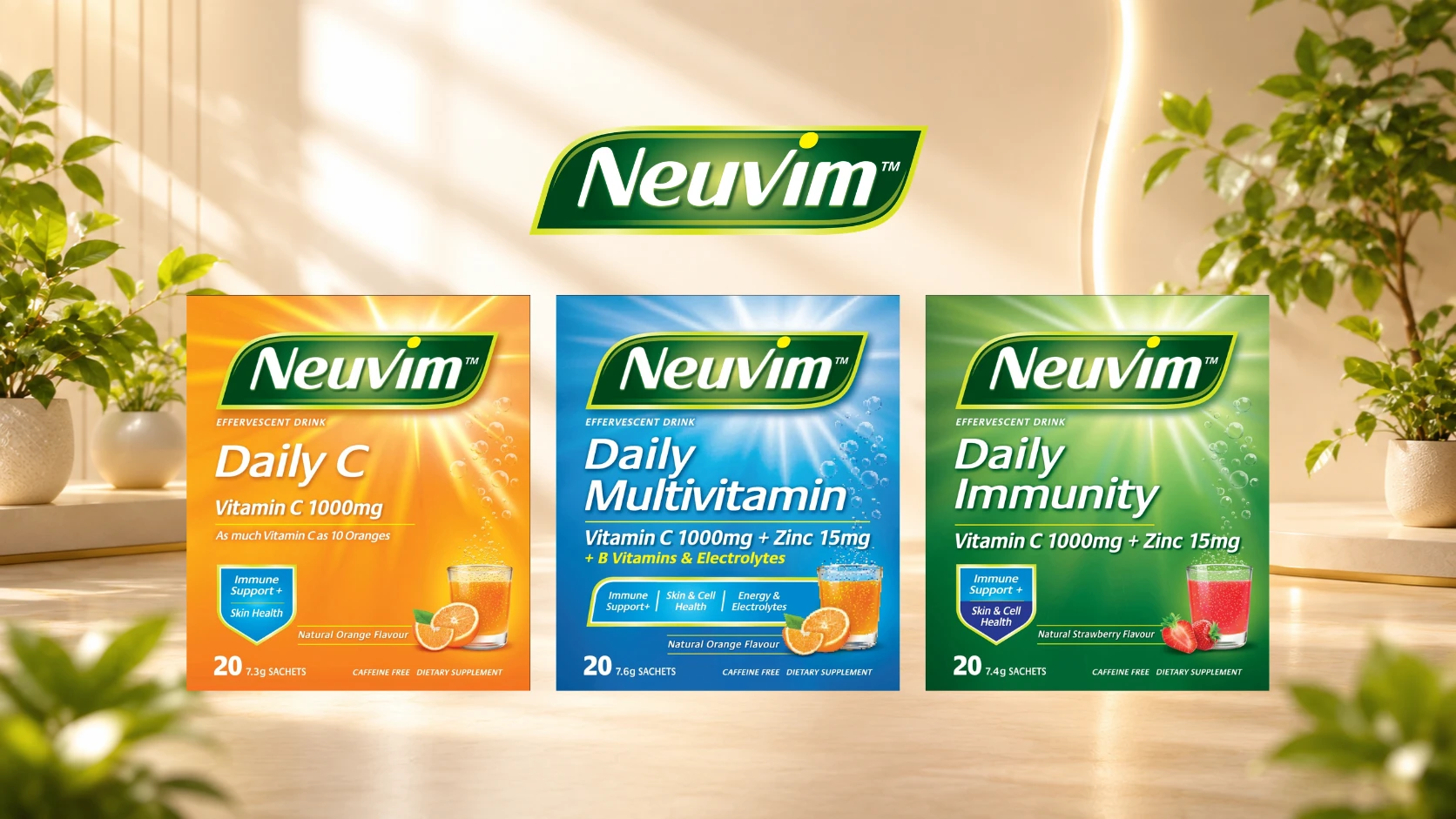 Neuvim vitamins, minerals and supplements