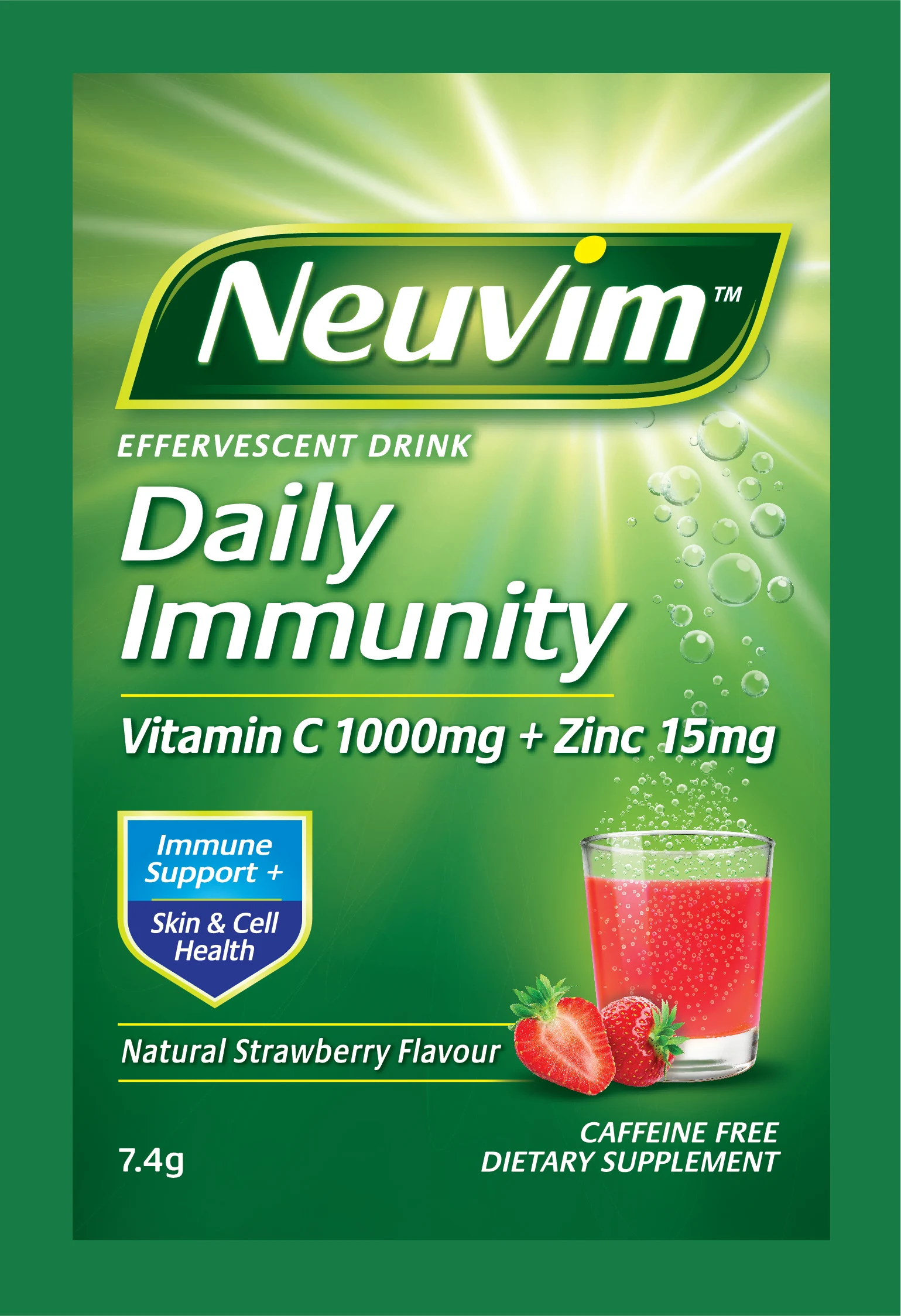 Neuvim Vitamin C and Zinc Strawberry